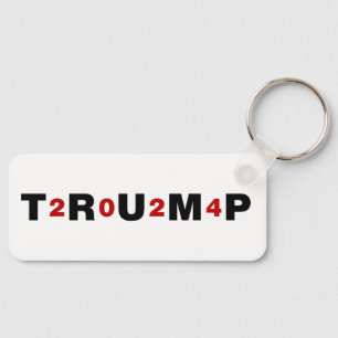 Trump 2024 Red Keychain