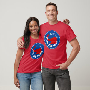 TRUMP 2024 RED WAVE LET'S GO T-Shirt