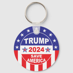 TRUMP 2024 SAVE AMERICA KEYCHAIN