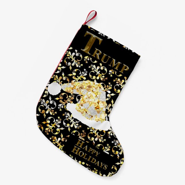TRUMP 2024  SMALL CHRISTMAS STOCKING (Front (Hanging))