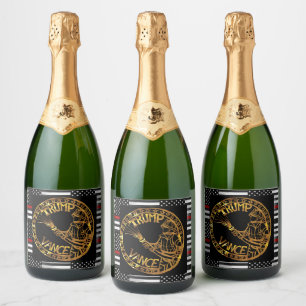 TRUMP 2024 SPARKLING WINE LABEL
