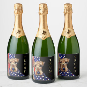 TRUMP 2024 SPARKLING WINE LABEL