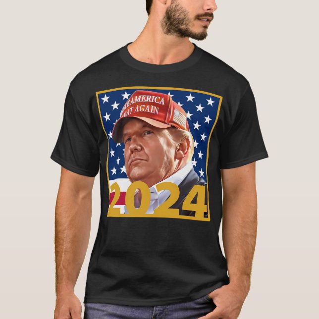 Trump 2024 T-Shirt (Front)