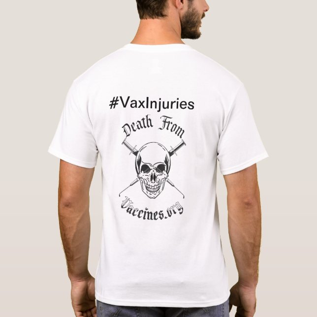 TRUMP 2024 T-shirt de base masculin centré (Dos)