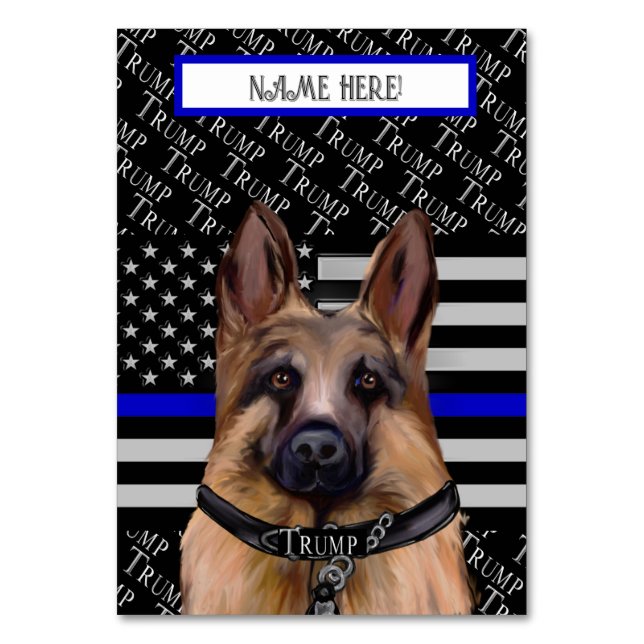 TRUMP 2024 TABLE NUMBER (Front)