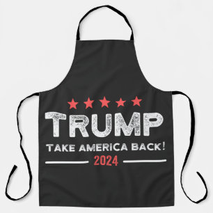 Trump 2024 Take America Back Apron