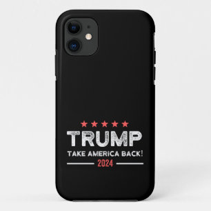 Trump 2024 Take America Back iPhone 11 Case