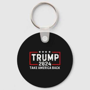 Trump 2024 Take America Back Election - The Return Keychain