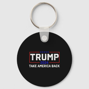 Trump 2024 Take America Back Election - The Return Keychain