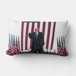 Trump 2024 Take America Back Lumbar Pillow