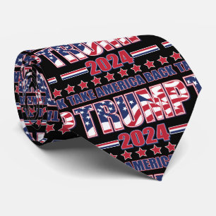 Trump 2024 Take America Back Tie
