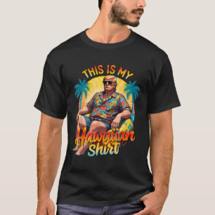 Trump 2024 This My Hawaiian Shirt Luau Costume Par