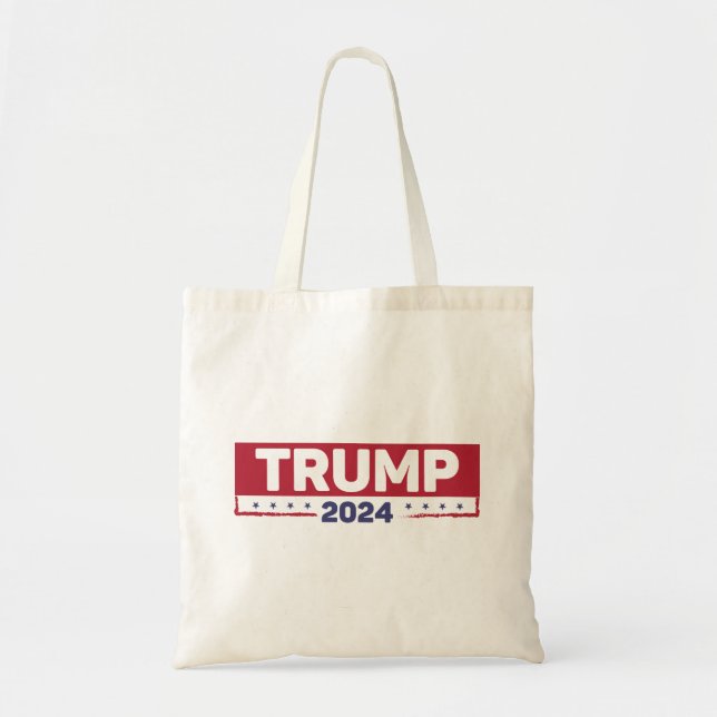 Trump 2024 tote bag (Front)