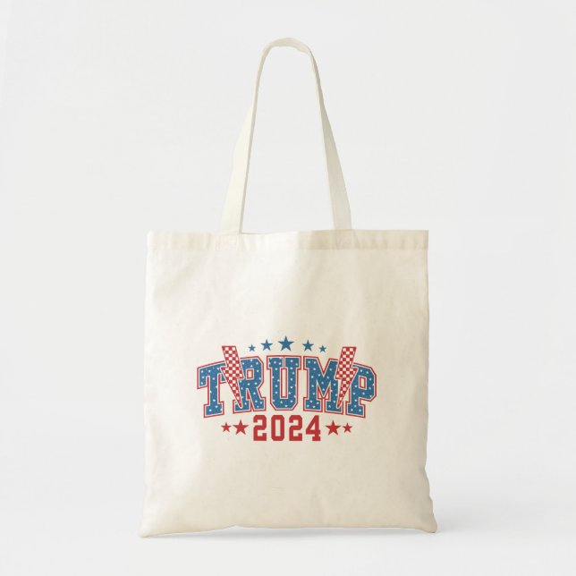 Trump 2024 tote bag (Front)
