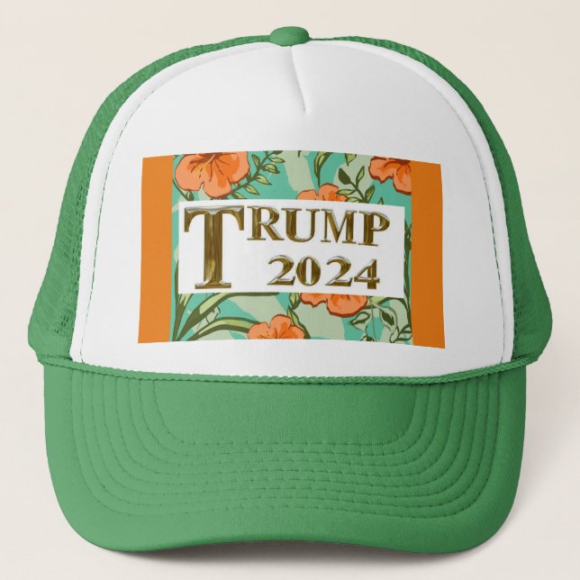 TRUMP 2024 TRUCKER HAT (Front)