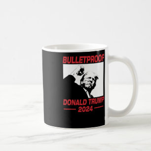 Trump 2024 Trump Rally Trump Ear Donald Trump Pres Coffee Mug