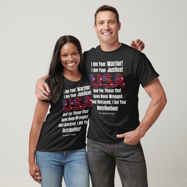 Trump 2024, Trump Rally, Trump Justice, T-Shirt (Unisexe)