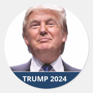 Trump 2024 Trump Take America Back Classic Round Sticker