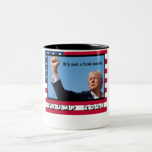 Trump 2024 Two-Tone coffee mug