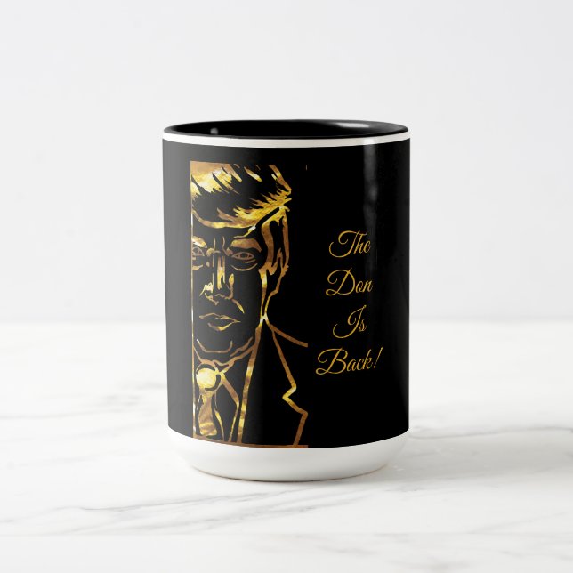 TRUMP 2024 Two-Tone COFFEE MUG (Center)