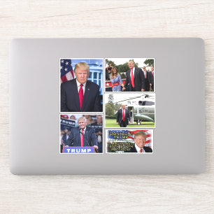 Trump 2024 Vinyl Stickers Donald Trump Photo Decal