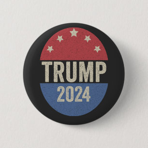 Trump 2024 Vote Again Funny Election Trump Again 2 Inch Round Button
