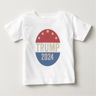 Trump 2024 Vote Again Funny Election Trump Again Baby T-Shirt