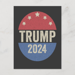 Trump 2024 Vote Again Funny Election Trump Again Invitation Postcard