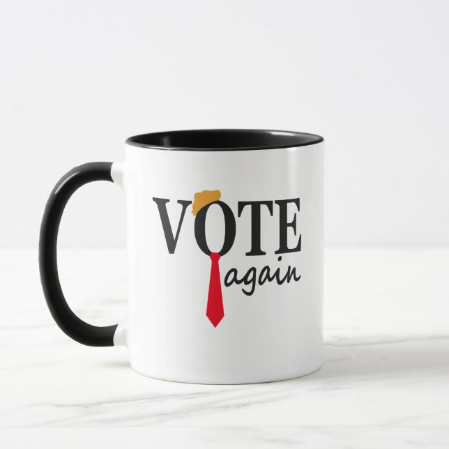 Trump 2024 Vote Again Patriotic American Gift  Mug (Left)