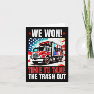 Trump 2024 We Won Wins Victory Inauguration 2025 G Card