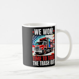 Trump 2024 We Won Wins Victory Inauguration 2025 G Coffee Mug