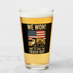 Trump 2024 We Won Wins Victory Inauguration 2025 Glass