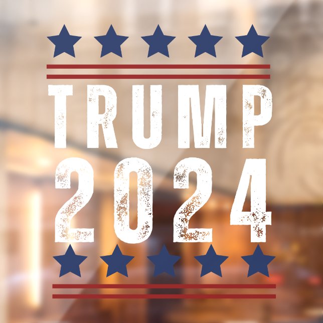 Trump  2024 window cling (Sheet 2)