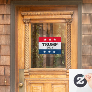 Trump 2024  window cling