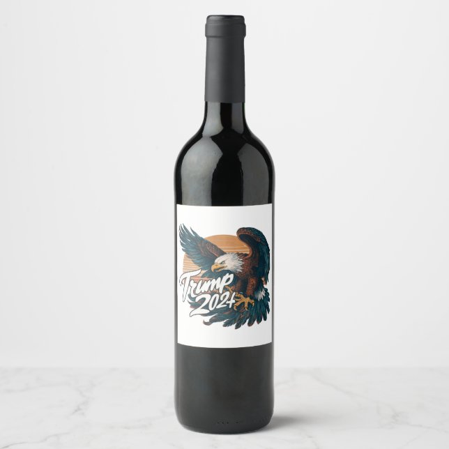 TRUMP 2024 WINE LABEL (Front)