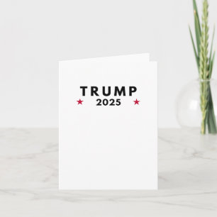 Trump 2025 2 card