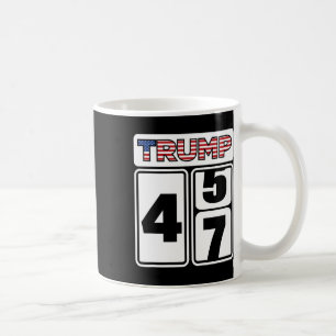 Trump 2025 Election 47 Victory Win President Inaug Coffee Mug
