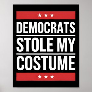 Trump 2025 Halloween Costume Poster