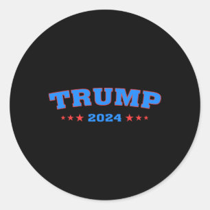 Trump 2025 Take America Byck Election The Return Classic Round Sticker