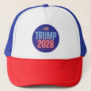 Trump 2028 – Make America Strong Again Trucker Hat