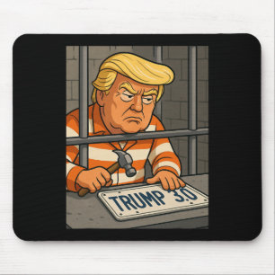 Trump 3.0 License Plate Designer 1 Mouse Pad