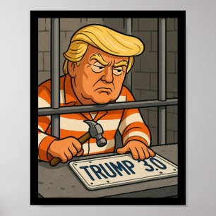 Trump 3.0 License Plate Designer 1 Poster