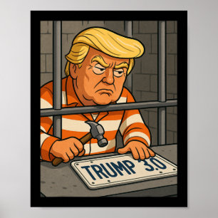 Trump 3.0 License Plate Designer  Poster