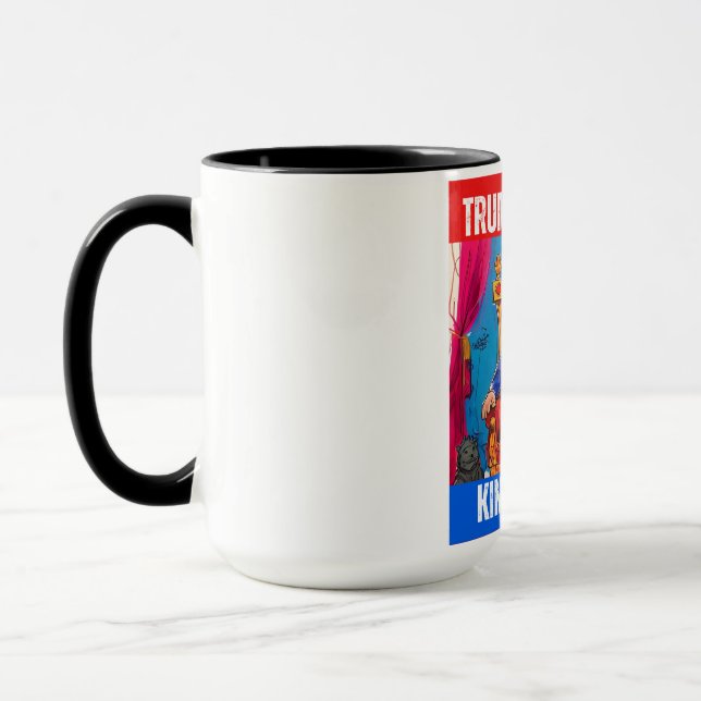 TRUMP 45 & 47 - KING DONALD MUG (Left)