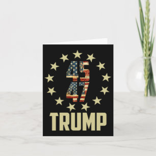 Trump 45 47 Mega Potus  Card