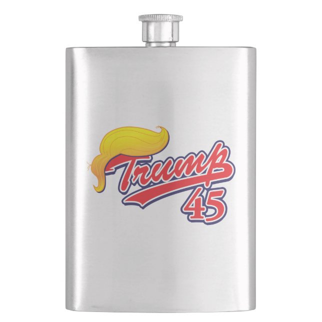 Trump 45 hip flask (Front)