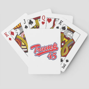 Trump 45! playing cards