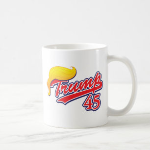 Trump-45-with-Hair Coffee Mug