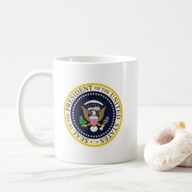 Trump 45th President Mug (With Donut)