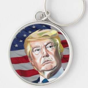 Trump 45th President of the USA - Gift Keychain